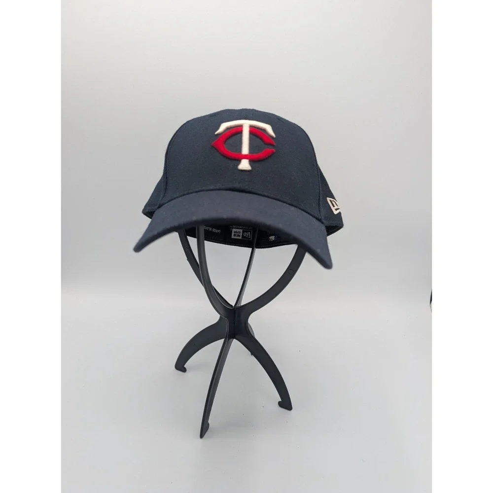 Minnesota Twins Blue MLB Hat Cap New Era Fitted 39Thirty - Used Condition - L/XL